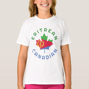 Canadese Eritrese Roots T-shirt
