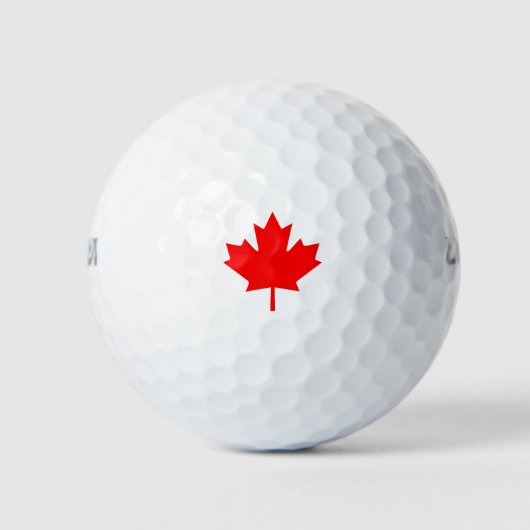 Canadese esdoornblad golfballen (Voorkant)