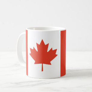 Canadese esdoornbladkaart koffiemok