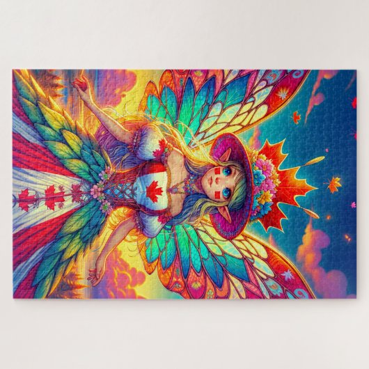 Canadese fee legpuzzel (Horizontaal)