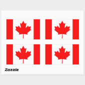 Canadese Flag Decal Stickers (Vel)