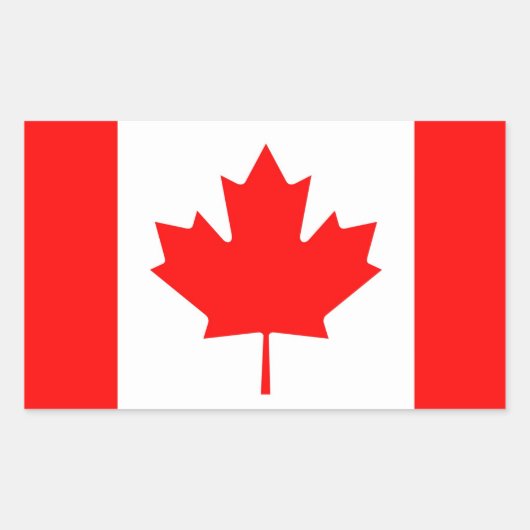 Canadese Flag Decal Stickers (Voorkant)