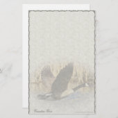 Canadese Gans Aangepaste Briefpapier (Voorkant / Achterkant)
