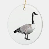 Canadese gans keramisch ornament (Links)