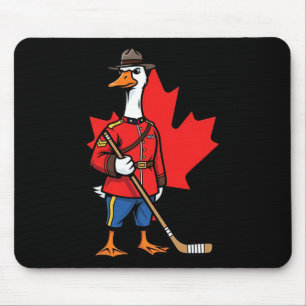 Canadese Gans Mountie Hockey Esdoornblad Canada Muismat
