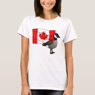 Canadese Gans & Vlag T-shirt