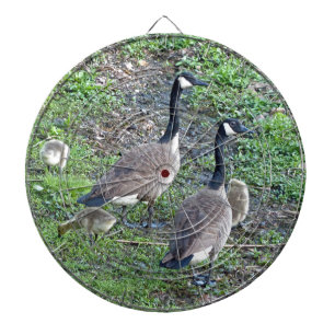 Canadese ganzenfamilie dartbord