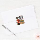 Canadese Grenadier Guards Vierkante Sticker (Envelop)