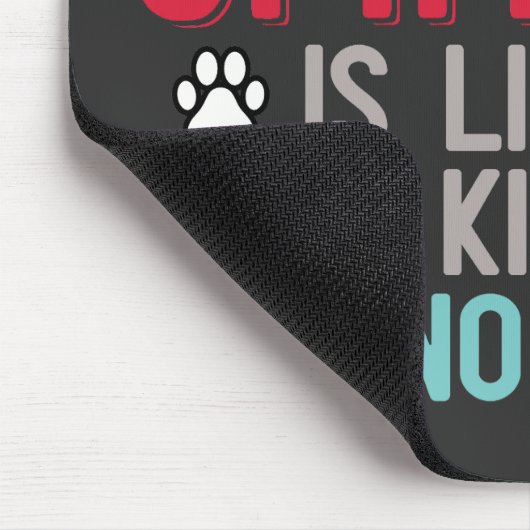 Canadese haarloze Sphynx Cat Owner Funny Gezegde Muismat (Hoek)