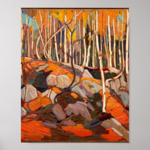  Canadese herfst Scene Tom Thomson Painting Poster