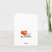 Canadese Hockey Player Canada Day Kaart (Achterkant)