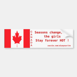 canadese hommeltjes bumpersticker