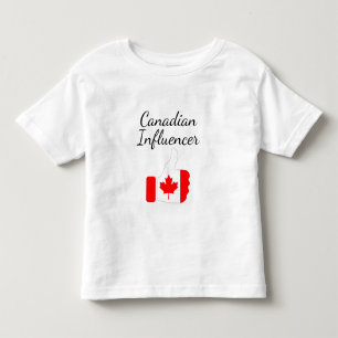 Canadese Influencer duikt omhoog de route van Ligh Kinder Shirts
