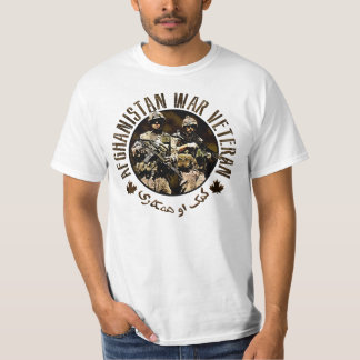 Canadese ISAF Afghanistan Veteraan T-shirt