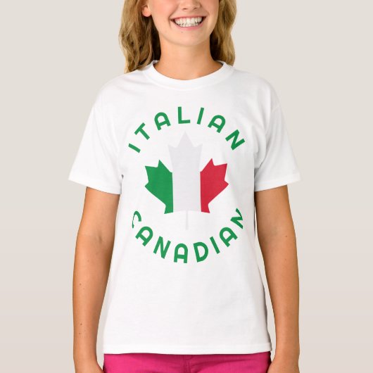 Canadese Italiaanse roots T-shirt (Voorkant)