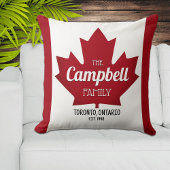 Canadese Kabouterblad Familienaam Kussensloop Kussen