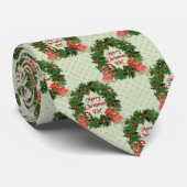 Canadese kerst stropdas (Opgerold)