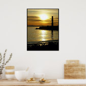 Canadese Landscape West Coast Seascape Print (Keuken)