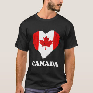 Canadese  lederen van een maaple - hartret - kan t-shirt