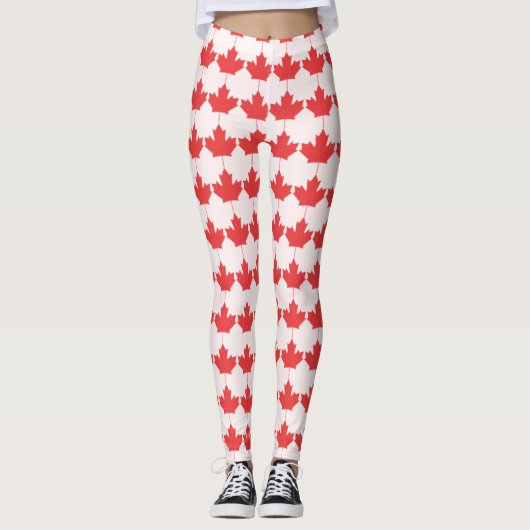 Canadese Leggings van de Blauwe Blade van de Dag (Voorkant)