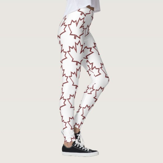 Canadese Leggings van Maple Leaf (Rechts)
