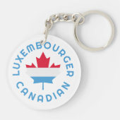 Canadese Luxemburgse Roots Sleutelhanger (Achterkant)