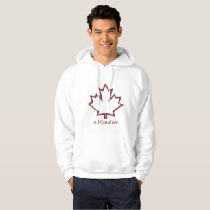 Canadese Mannen van Maple Leaf Hoodie