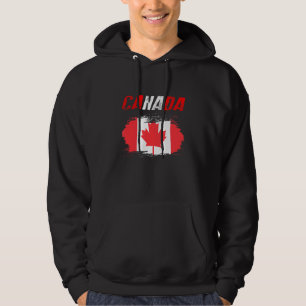 Canadese Maple Flag Canada Day Celebration Hoodie