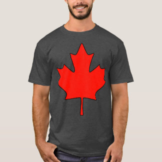 Canadese Maple Leaf Canada Day Canadian Flag Manne T-shirt