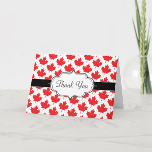 Canadese Maple Leaf Canada Day National Symbool Bedankkaart
