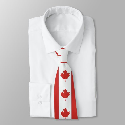 Canadese maple Leaf Flag Stropdas (Gebonden)