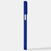 Canadese Maple Leaf Roundel Mod op blauw iPhone Hoesje (Rechterkant)