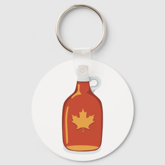 Canadese Maple Syrup Sleutelhanger (Voorkant)