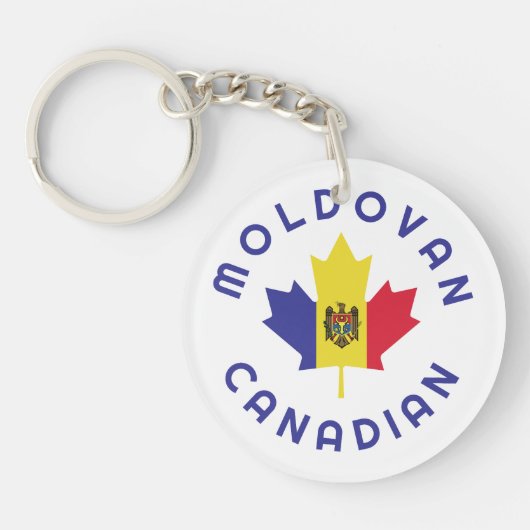 Canadese Moldovan Roots Sleutelhanger (Voorkant)