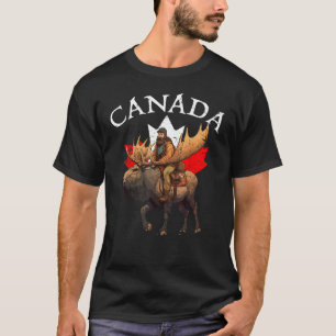 Canadese Moose Canada Souvenir Canada T-shirt