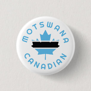 Canadese Motswana Roots Ronde Button 3,2 Cm