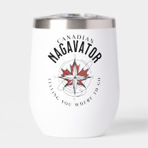 Canadese Nagavator die je vertelt waar je naar toe