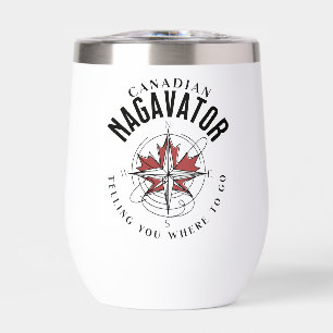 Canadese Nagavator die je vertelt waar je naar toe