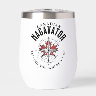 Canadese Nagavator die je vertelt waar je naar toe