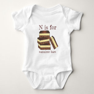 Canadese Nanaimo Bar BC Canada Bakkerij Dessert Fo Romper