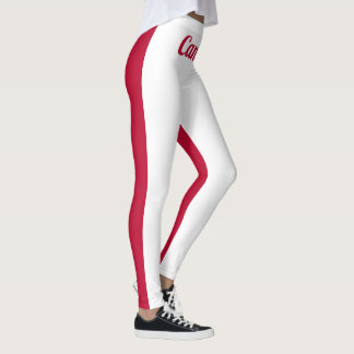 Canadese nationale vlag aanpassen leggings