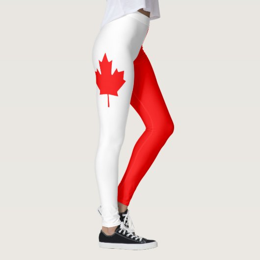 Canadese nationale vlag leggings (Rechts)