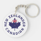Canadese Nieuw-Zeelander Roots Sleutelhanger (Achterkant)