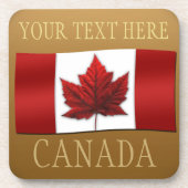 Canadese Onderzetters - Cadeaus voor aangepaste Ca (Voorkant)