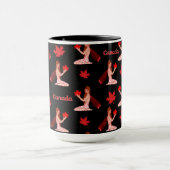Canadese Pixie met Maple Leaf Mok (Midden)