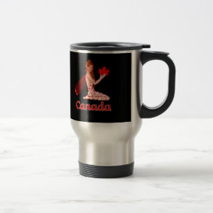 Canadese Pixie met Maple Leaf Reisbeker