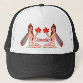 Canadese Pixie met Maple Leaf Trucker Pet (Voorkant)