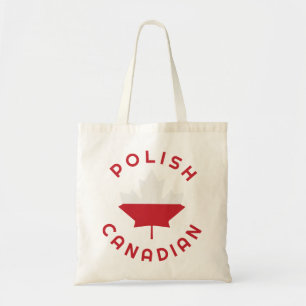 Canadese Poolse wortels Tote Bag