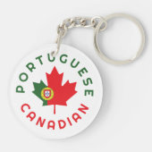 Canadese Portugese roots Sleutelhanger (Achterkant)