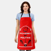 Canadese Poutine Festival Schort (Gedragen)